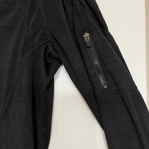 Athleta Black Half Zip - Picture 2 of 3